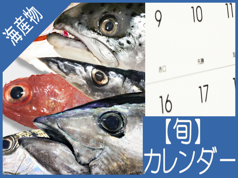 海産物収穫カレンダー
