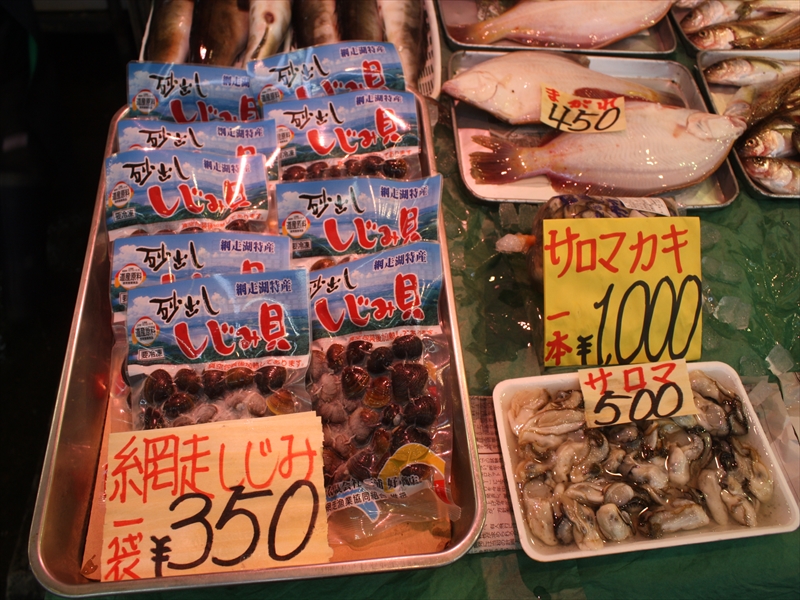 網走しじみ/サロマカキ